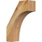 Ekena Millwork 4"W x 10"D x 14"H Westlake Rough Sawn Knee Brace, Western Red Cedar BRC04X10X14WTL00RWR - alternate 1